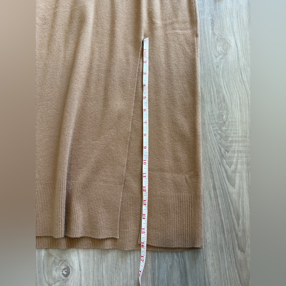 PAIGE Carmen Sweater Dress Color Deep Camel ๐ช Size XS - Picture 10 of 12